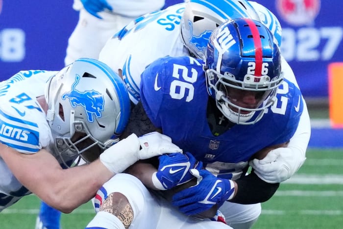 New York Giants running back Saquon Barkley